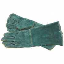 Glove Leather Weldmaster Green