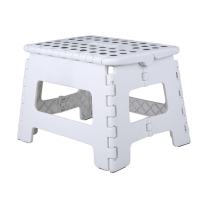 Folding Step Stool White