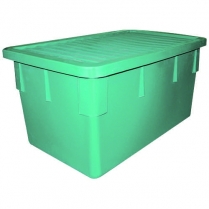 Storage Box Tote Green Jade