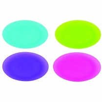 Plate Polyprop 25cm Set of 4