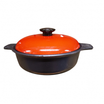 Pot Casserole Cast Iron Round