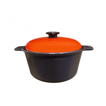 Pot Casserole Cast Iron Round