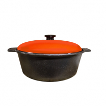 Pot Casserole Cast Iron Round