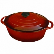 Pot Cast Iron Oval 4L Enamel