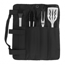 Barbeque Roll Up Set 4Pc