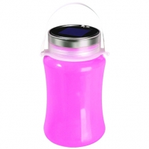 Lantern Silicon Solar Pink