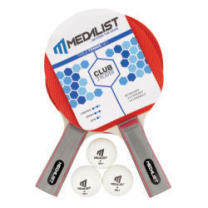 Table Tennis Club Bat & Ball