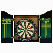Dartboard and Cabinet