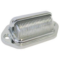 Lamp Number Plate LED Chrome
