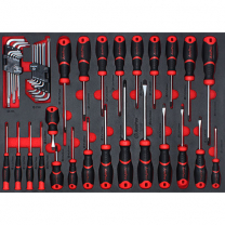 S/Driver Set 42Pc Power Grip
