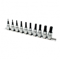 Socket Set Hex Bit 10Pc