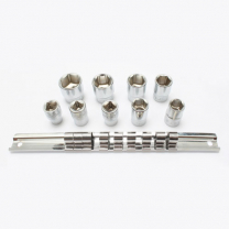 Socket Set 8-19mm 9Pc