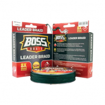 Fishing Line Boss Braid Leader - 50M Green