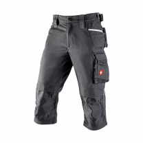 Engelbert Strauss Trouser 3/4 Pirate Motion - Anthracite / Platinum