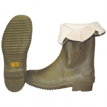 Freezer Boots Green PVC Lined Zip