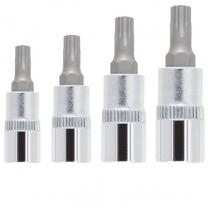 Gedore Red Torx 1/4 Inch Bit Sockets