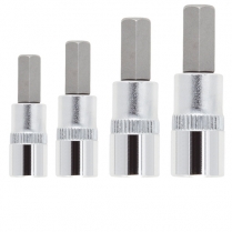 Gedore Red Allen/Hex 1/4 Inch Bit Sockets