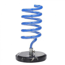Hair Dryer Holder - Table Mount - Blue Spiral (HS39139)