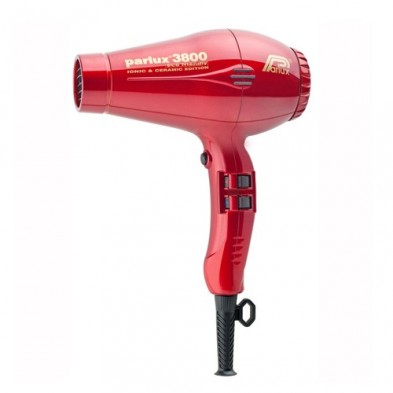 Parlux 3800 Dryer (2100W) Ceramic & Ionic, Red