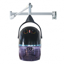 RIBALTA Hood Dryer - Wall Mounted - 3 Speed - Black