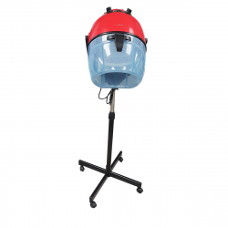RIBALTA Hood Dryer on Stand - 2 Speed - Red ser#