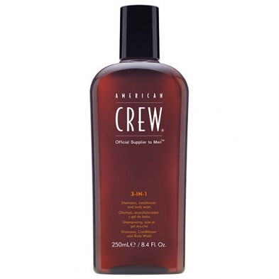 American Crew 3 in 1 Shampoo Classic 250ml