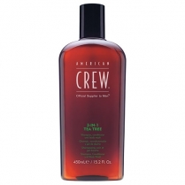 American Crew 3 in 1 Shampoo Tea Tree 450ml
