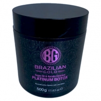 Brazilian Gold B-tox Mask 500g Platinum (Reconstructing)