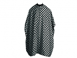 *Cutting Cape - Black & White Checks