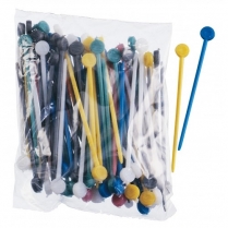 ***Plastic Roller Pins - 100 pkt