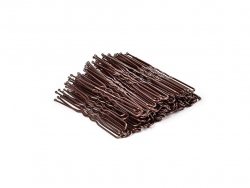 Salon Fresh Hair Setting Pins Wavy 45mm - Brown - 250gm Tub