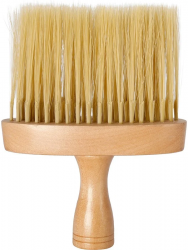 Neck Brush with Natural Bristle & Wooden Handle (HS33139-1)