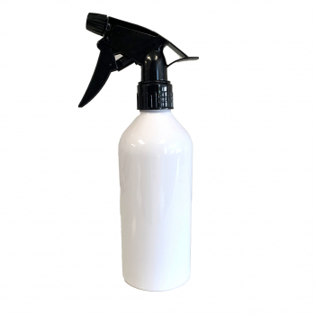 Water Spray Bottle - White Plastic 400ml (HS11539-2)