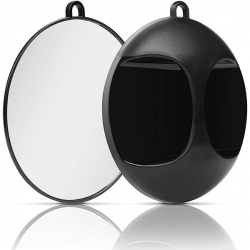 Mirror Round Large with Handle at Back (HS 02139)