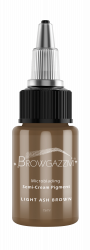 ***BROWGAZZM Pigment Light Ash Brown15ml