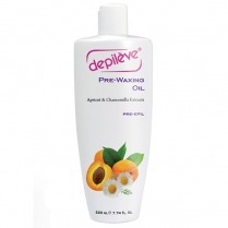 ***Depileve Pre Wax Oil 220ml for Hot Wax