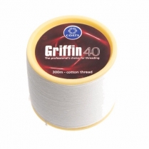 Griffin Threading Cotton White - 300m