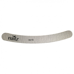 NAILZ Nail File - Banana Grey 100/100 [Korean]