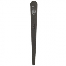 NAILZ Nail File - Teardrop Black 100/180 [Korean]