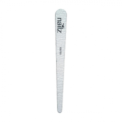 NAILZ Nail File - Teardrop Grey 100/100 [Korean]