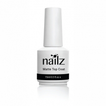 Nailz Gel Polish 15ml (Matte Top Coat)