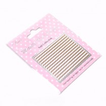 Sina Metallic Nail Art Decals - Gold