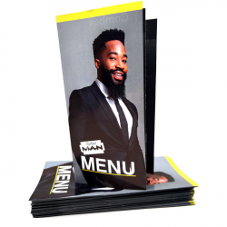 Sorbet Man Menus - 50P Each