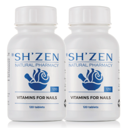 March 2026 - 2 x Vitamins for Nails Tablets 120