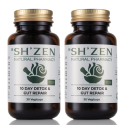 June 2026 - 2 x 10 Day Detox & Gut Repair Vegicaps 30
