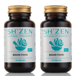 June 2026 - 2 x Brain Food Vegicaps 30