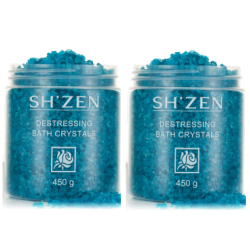Aug 2026 - 2 x Destressing Bath Crystals 450g
