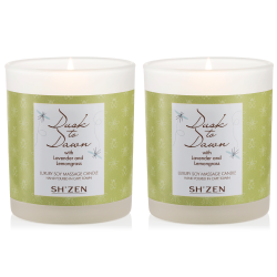 Sept 2026 - 2 x Dusk to Dawn Luxury Soy Massage Candle