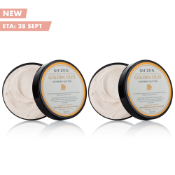 Oct 2026 - 2 x Golden Oud Shimmer Butter 130ml - NEW