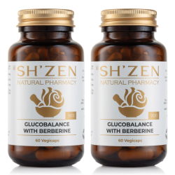 Nov 2026 - 2 x Glucobalance Vegicaps 60 - NEW